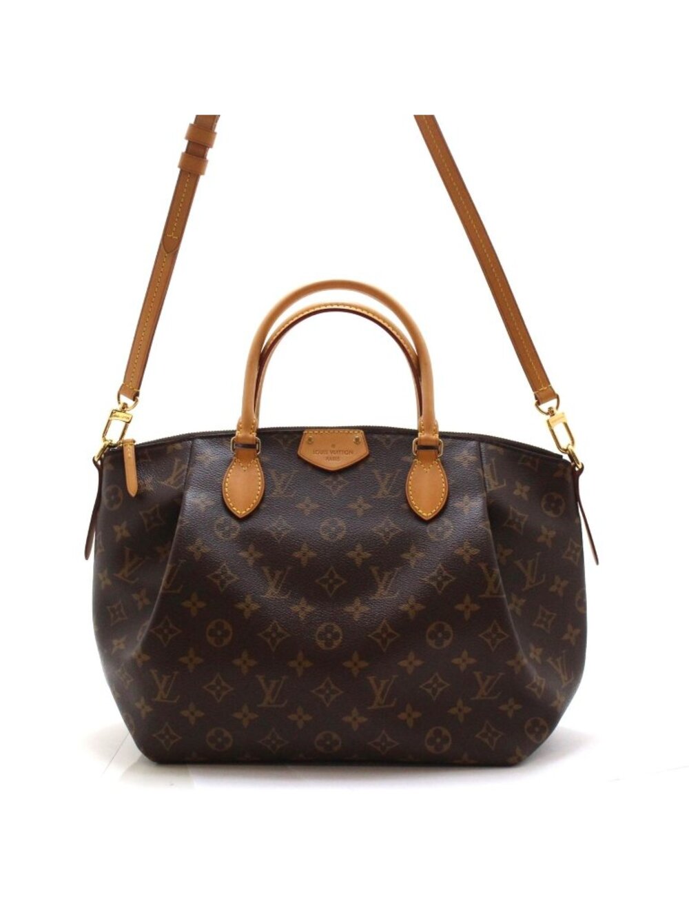 Louis Vuitton Turenne MM Monogram Handbag Canvas